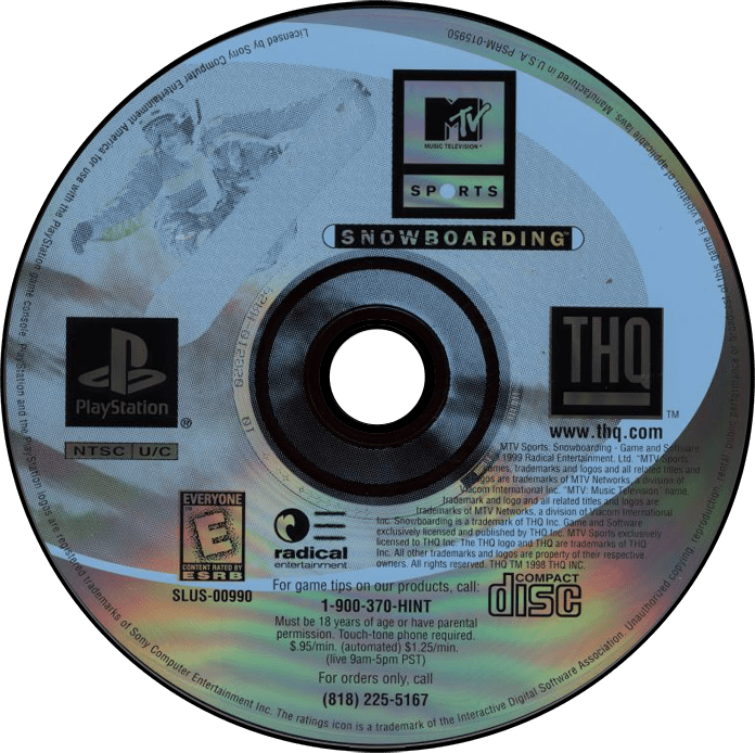MTV Sports Snowboarding media 5 for Playstation